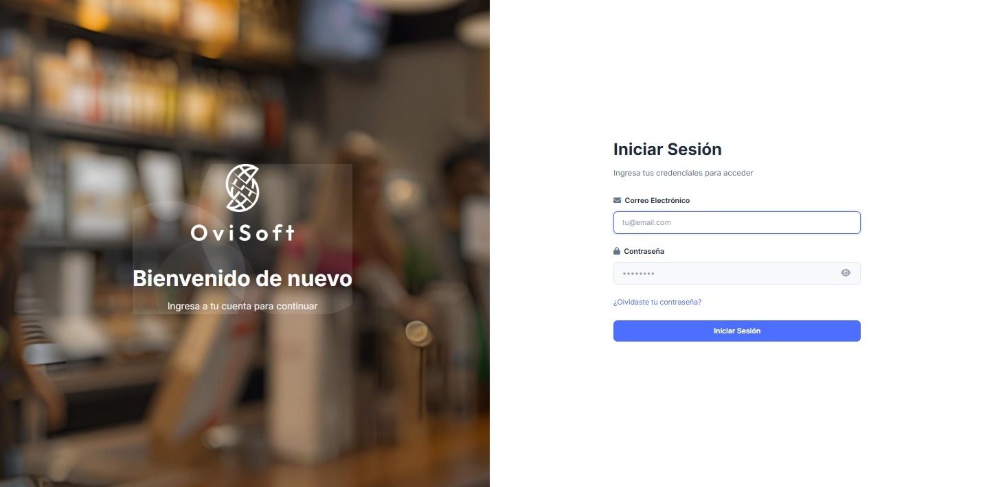 Login y Recuperación de contraseña